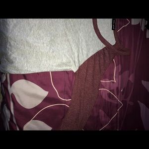 Opened shoulder shirt